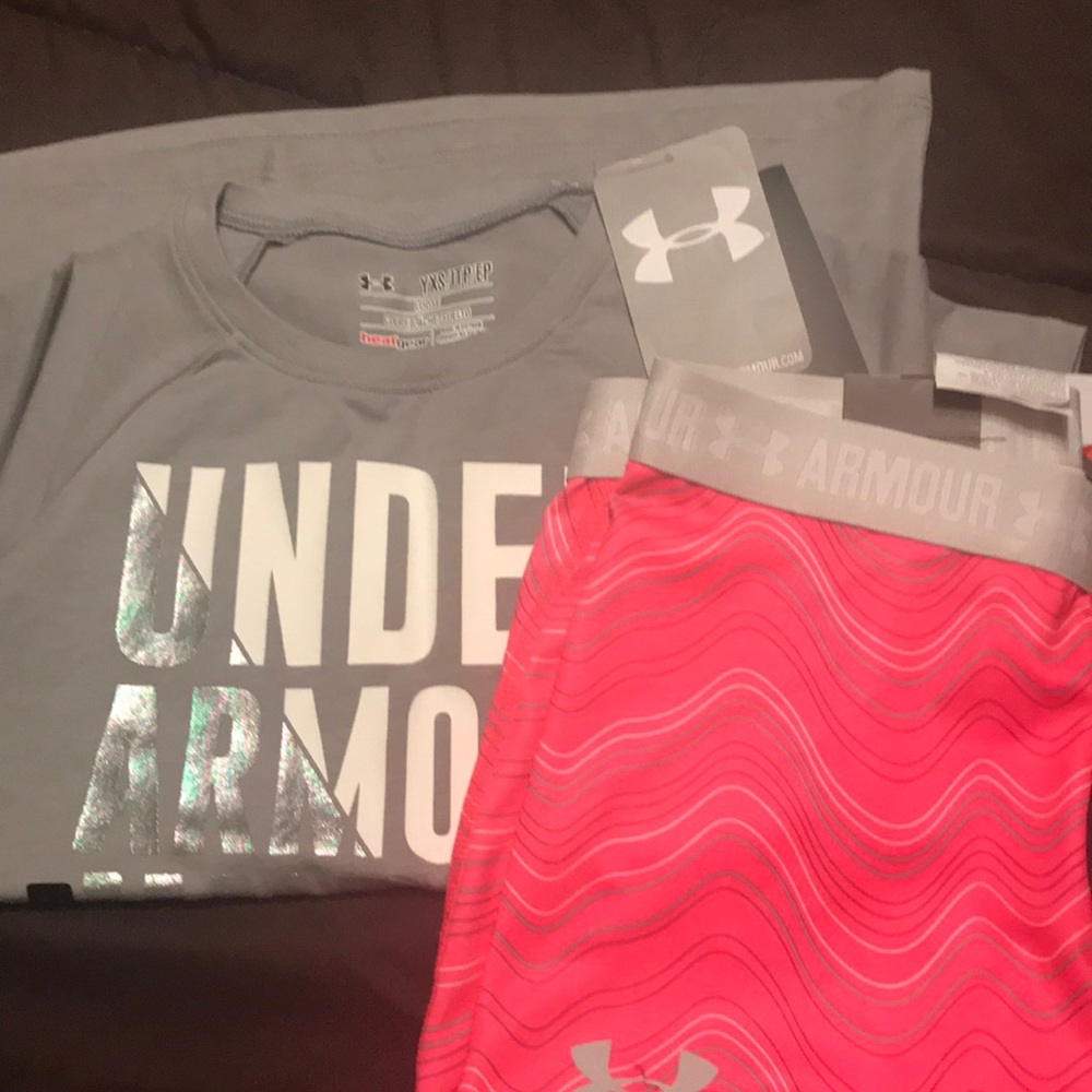 Girls Under Armour paired outfit